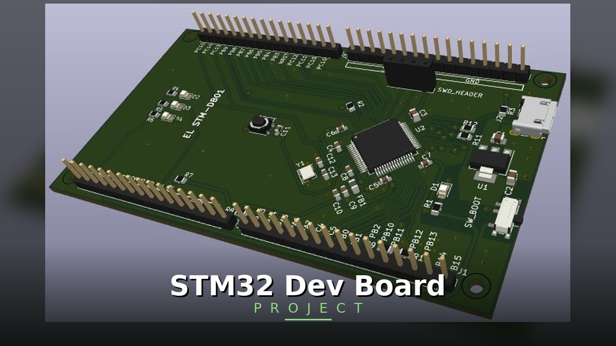STM32 Dev Board Project